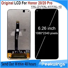 100% протестированный ЖК-дисплей для Huawei Honor 20 Pro, ЖК-дисплей, кодирующий преобразователь сенсорного экрана в сборе, ЖК-дисплей для Huawei Honor 20, ЖК-...(China)