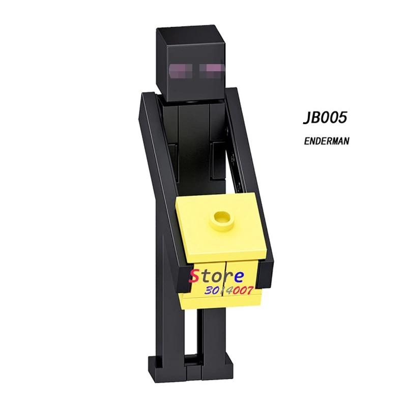 JB005 50 шт. строительные блоки мультфильм фильм серия с персонажами из мультфильмов о животных лошадей Гаст паук Ослик полярные кирпичи для детей Детские игрушки - Цвет: JB005