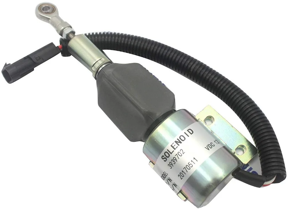 3939703 combustível desligado solenóide para SA-4892-12 12 v, SA-4892-24 24 v