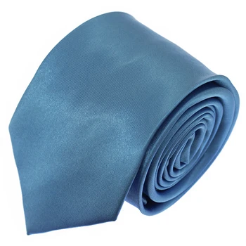 

8CM Solid Tie Slim Tie Men's Casual Skinny Ties Light Blue Necktie for Men Wedding