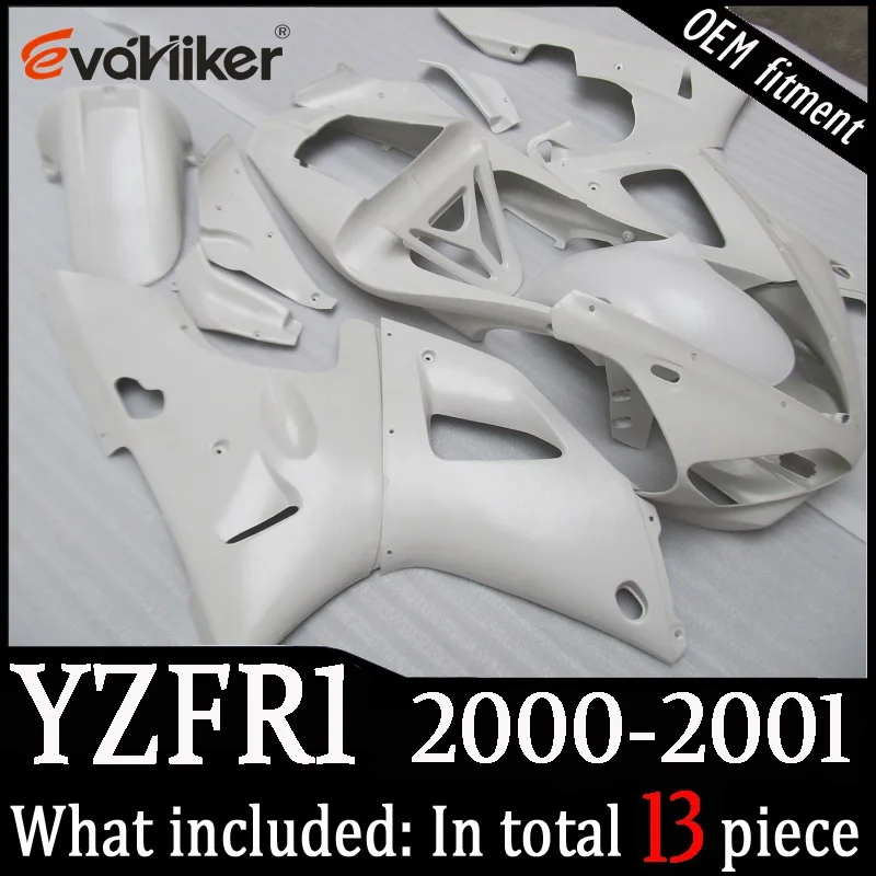 Заказной обтекатель мотоцикла для YZFR1 2000-2001 ABS пластиковый корпус мотоцикла фиолетовый+ подарки