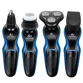 

Men's Multifunctional Electric Shaver Four-in-One Shaver Whole Body Washing Three-Blade Electric Shaver