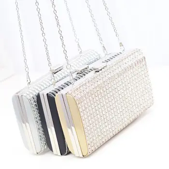 

Women' Rhinestone Clutches Evening Bag Clutch Handbag Wedding Prom Party Purse