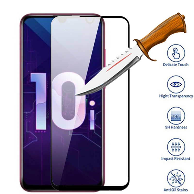 Закаленное стекло 2 в 1 для huawei honor 10i huwei honer 10 i honor10i Защитное объектива камеры