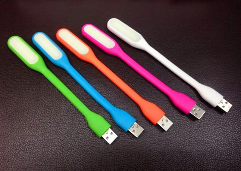 Светодиодный портативный светильник гибкий супер яркий USB внешний аккумулятор
