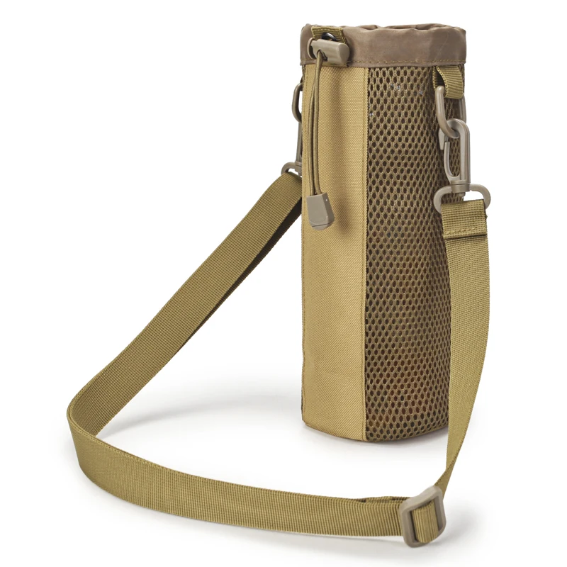 F Новая бутылка для воды Чехол тактический Molle чайник Карманный держатель бутылки воды армейская сумка передач - Цвет: F