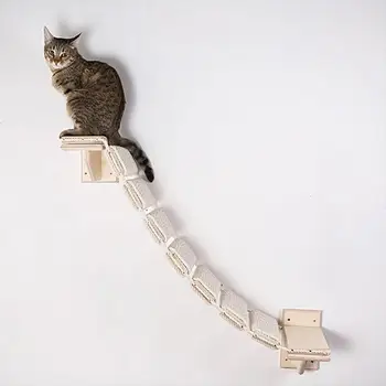

Wall-Mounted Cat Climbing Ladder Durable Cat Climber 2020 New