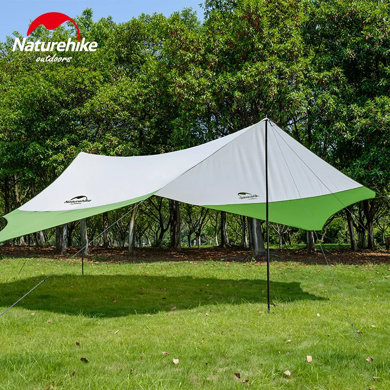 Top Lander Tent Tarp Poles Folding Adjustable Dual Size Tent Accessories for Headroom Canopy Porch Awning Sun Sails