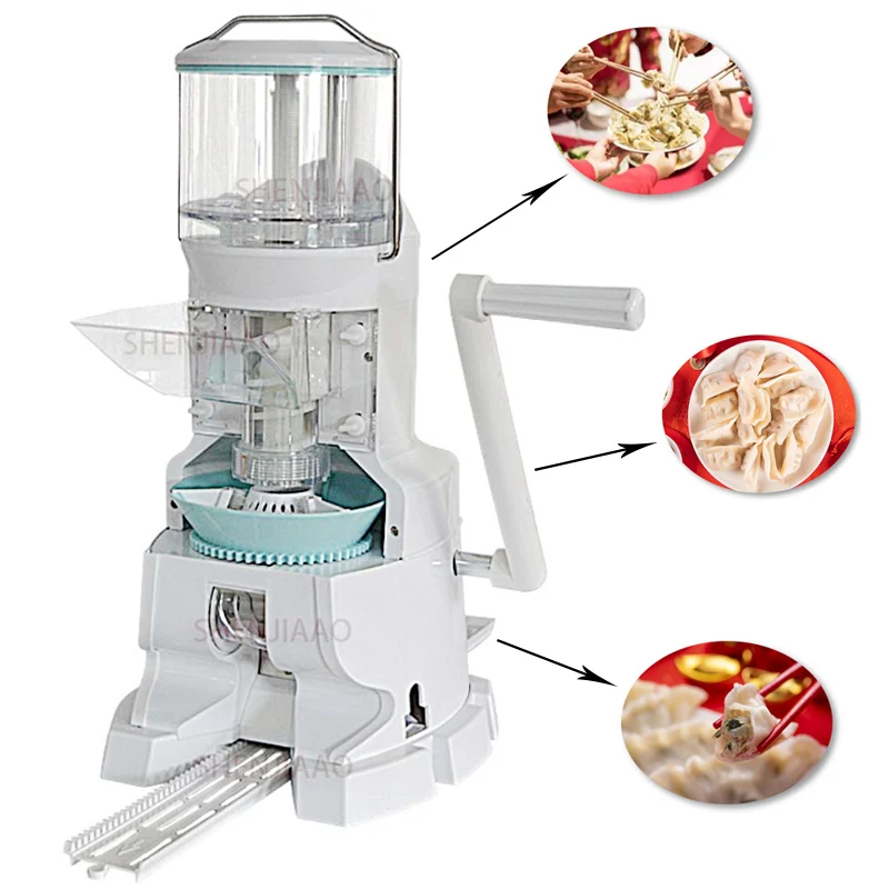 Wj-18 Manual Dumpling Machine Miniature Vertical  Fast And Convenient 26 Pcs/min Kitchen Home Appliance Dumpling Packing Machine kitchen dumpling mold machine home use jiaozi mould maker zf