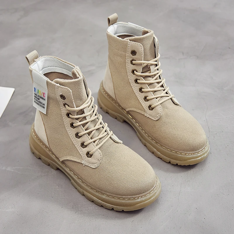 RUIFF/ботинки; коллекция года; женская обувь; Высокая парусиновая обувь; спортивная обувь для женщин; прогулочная обувь; новые женские кроссовки на плоской подошве