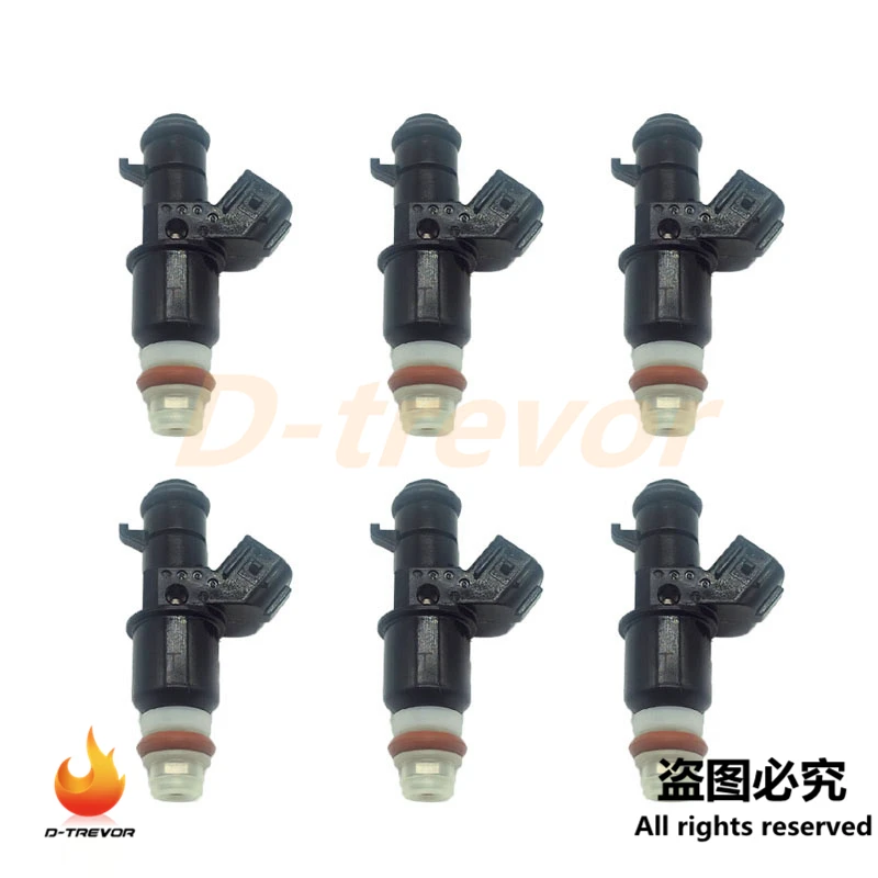 Набор из 6 новых OEM 16450 RNA A01 форсунки для Honda Civic 2006 2011 1.8L 16450RNAA01|Топливный инжектор| |