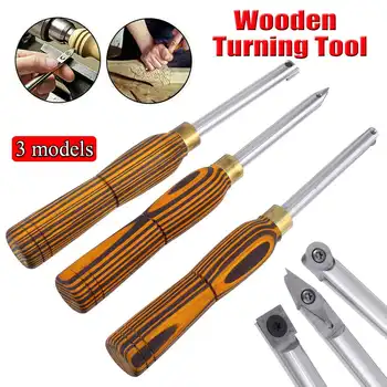 

Wood Turning Tool Carbide Insert Cutter With Wood Handle Lathe Tools Round Shank Woodworking Woodworking Art Craft Nicking DIY