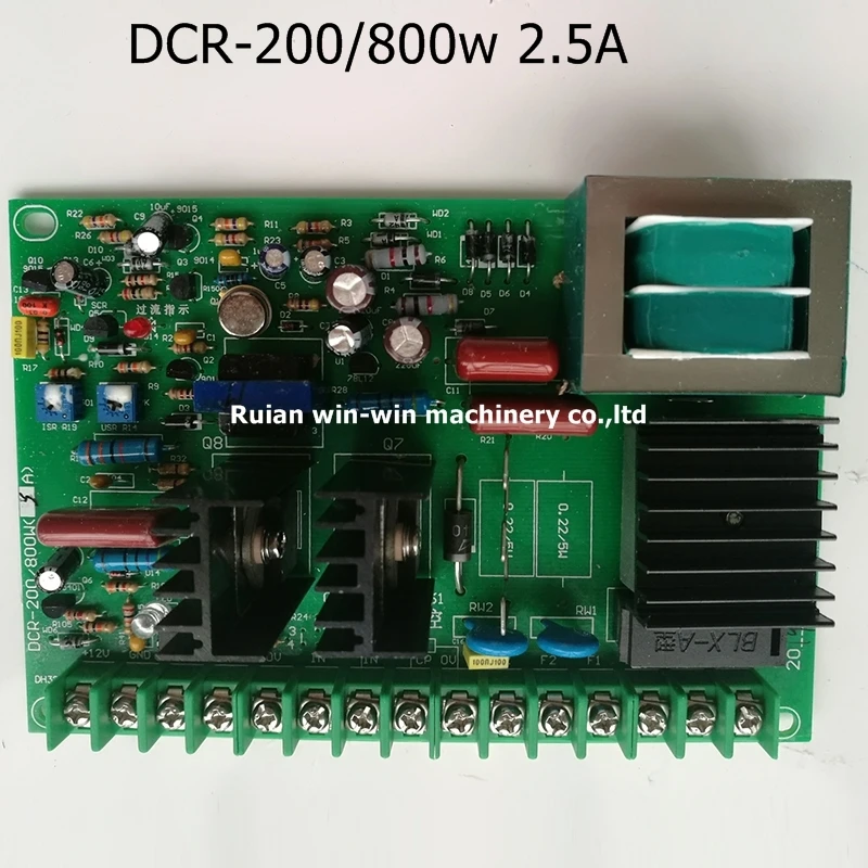 2 шт. DCR 200/800 Вт а фотопанель запасные части для станка|Двигатель постоянного тока