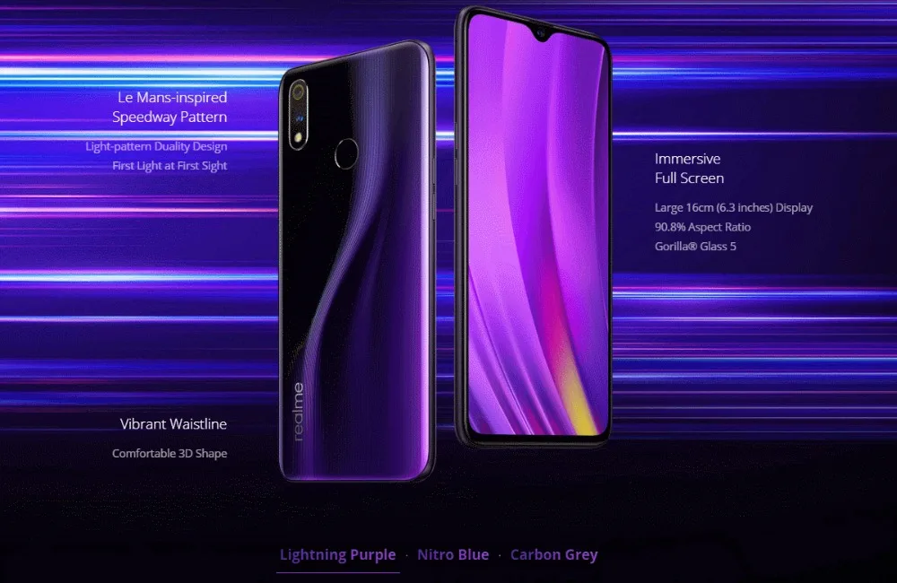 realme X Lite 6 ГБ 64 Гб мобильный телефон Snapdragon 710 Восьмиядерный 6,3 ''4045 мА батарея мобильного телефона VOOC Быстрая зарядка 3,0
