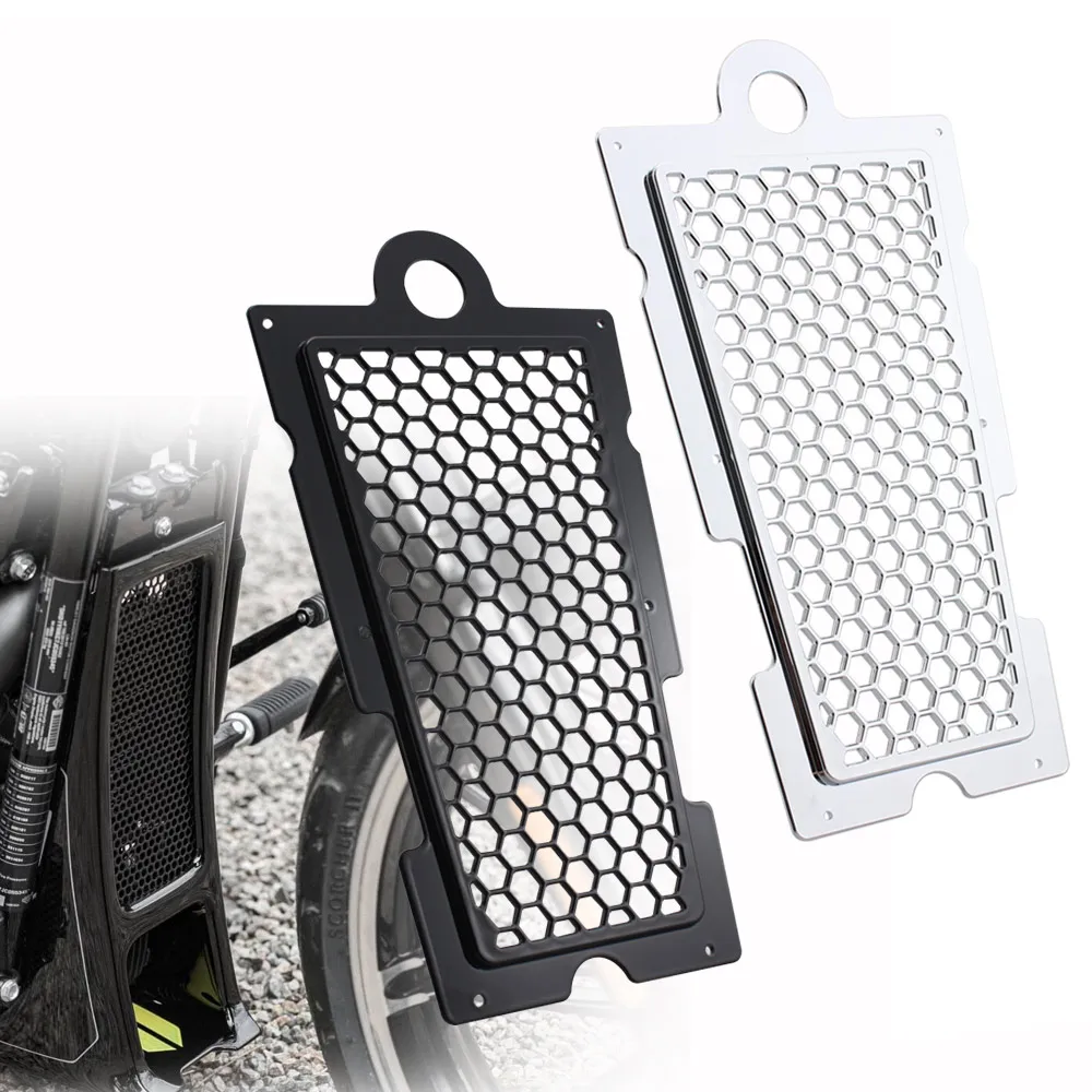 Сетка для радиатора мотоцикла Harley Softail Fat Boy Slim FLSL breaker Out Deluxe FLDE|Накладки и