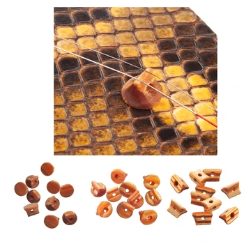 

10 pcs Classic Hollow Erhu Bridge Erhu Accessories Parts for Erhu Player