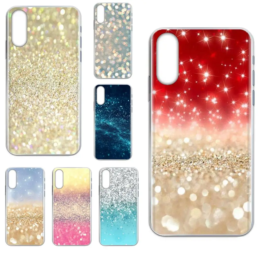 Pastel Purple Sparkle Glitter Work For HTC U11 Life Capa Plus U 11 U12 Transparent Soft Case | Мобильные телефоны и