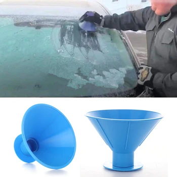 

Car Magic Window Windshield Car Ice Scraper Useful Magic Outdoor Ice Shovel Cone Shaped Funnel Snow Auto CleaningTool