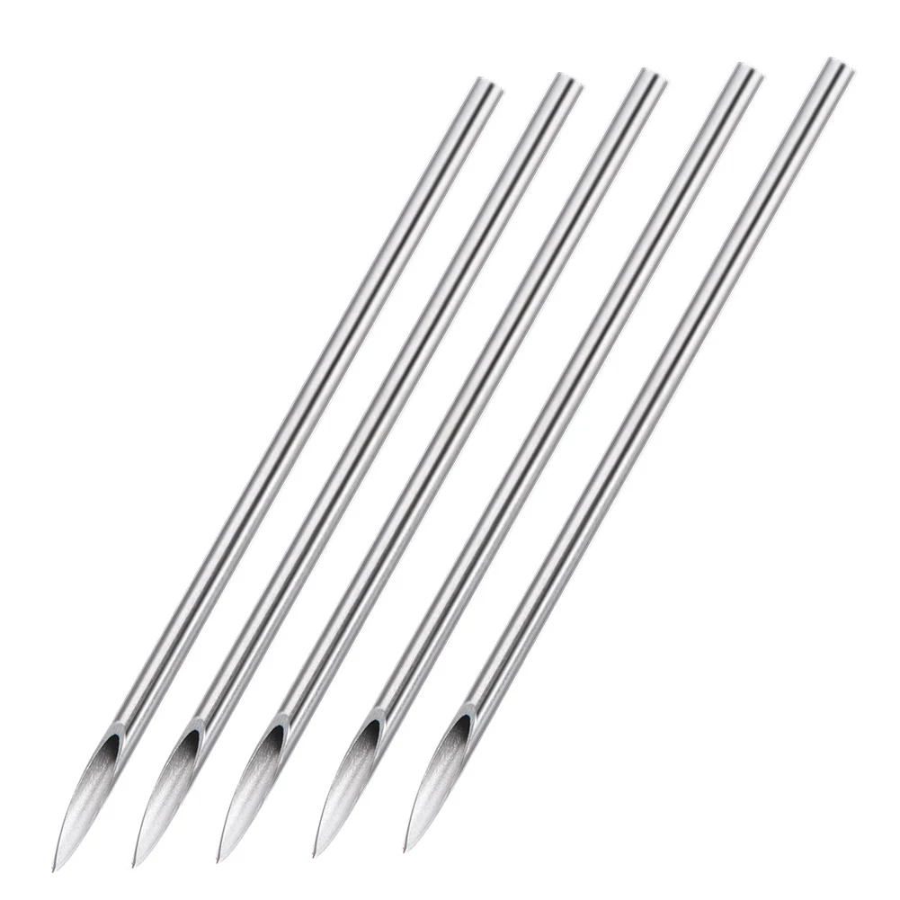 

100pcs Disposable Piercing Needles 316 Stainless Steel Sterilized Acupuncture Piercing Needles For Nose Ear Lip Body