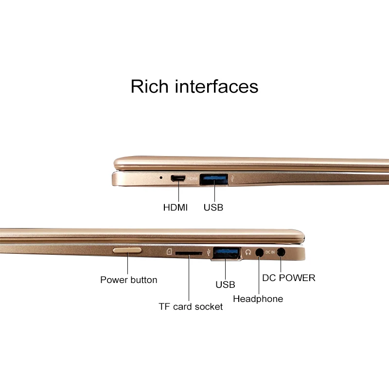  116 inch touchscreen Netbook 2 in 1 cabrio Laptops 360 grad rotierenden notebook computer mini inte