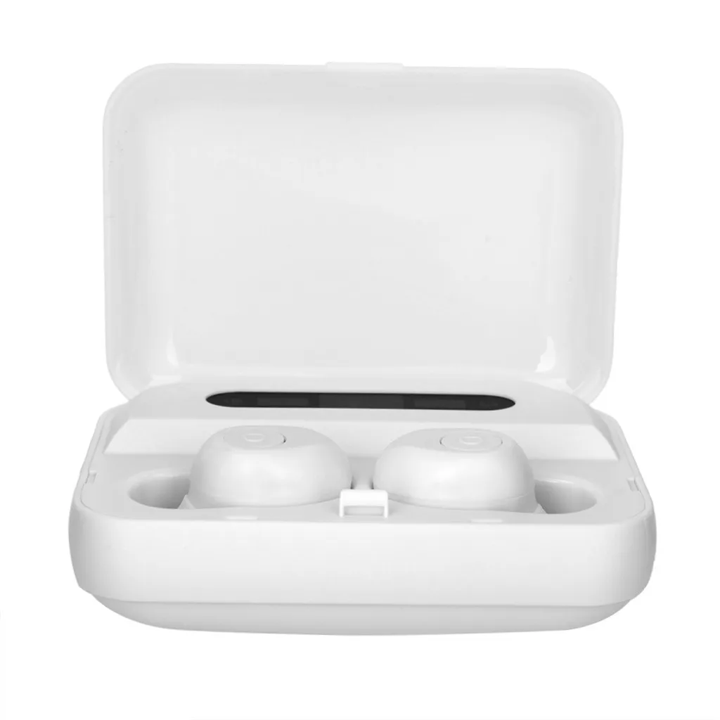 Ouhaobin TWS Bluetooth наушники с микрофоном в уши Беспроводная bluetooth гарнитура стерео наушники с зарядным устройством 1118#2
