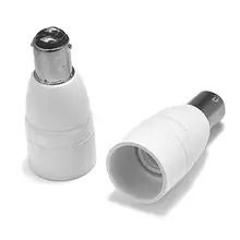 BA15D к E14 адаптер BA15D к E14 держатель лампы адаптер питания основание конвертера Разъем светодиодный светильник лампа Расширение Разъем