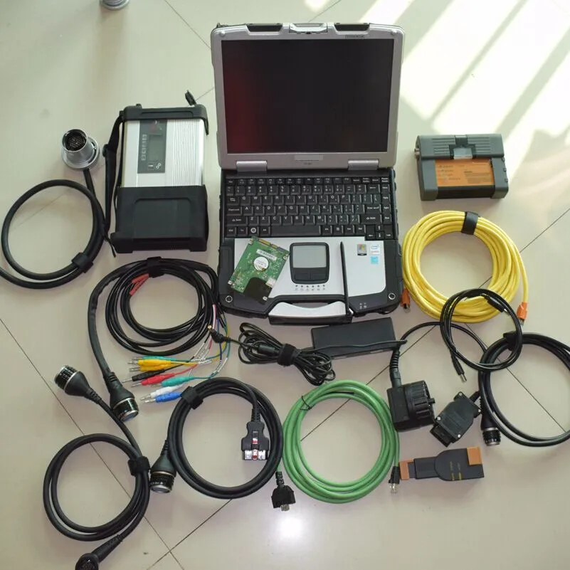  2019 super mb star c5 multiplexor con software para bmw icom a2 con software 2 IN1 hdd 1tb con orde