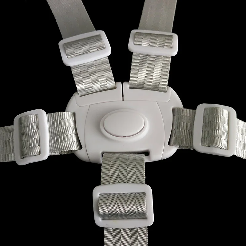 PU Leather Safety Belt For Baby Pram Dinner Chair Crotch Shoulder Protector Baby Chair Stroller Seat Belt Bebe Accessories baby stroller accessories diy	