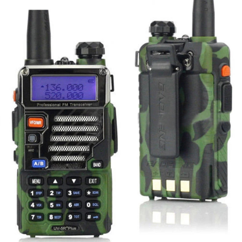 

BF-F8HP Walkie Talkie Dual Band VHF UHF UV-5R 5W Walkie Two Way Radio