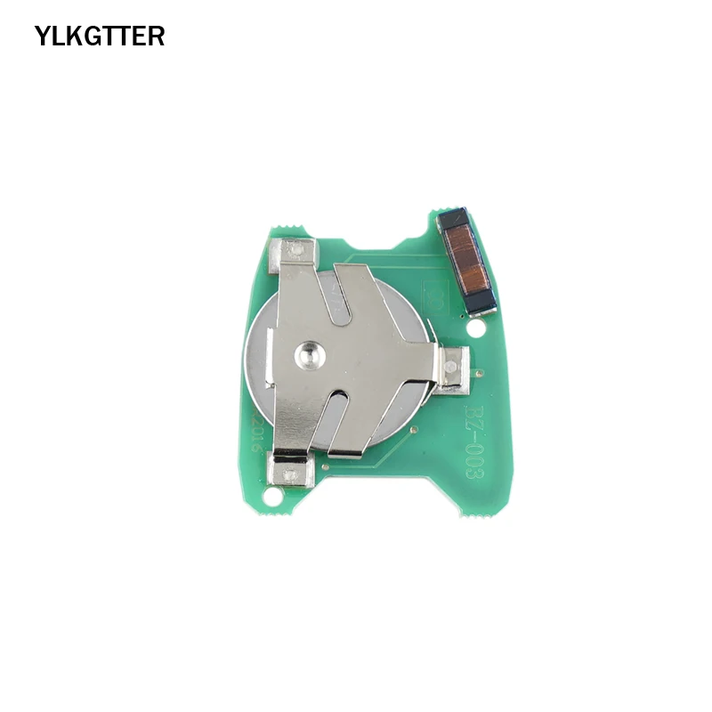 YLKGTTER 2 кнопки дистанционного брелока контроллер для peugeot 206 433/434 МГц ID46/PCF7961 транспондер чип и Uncut DIY NE73 лезвие