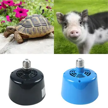 

1Pc 220V Heat Lamp Pet Reptile Breeding Heater Warm Air Lamp Three Temperature Adjustable For Pets And Poultry