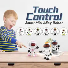 6 цветов R8/R9 робот жесты мини умный озвученный умный светодиодный глаз RC DIY Роботы Синий Зеленый Оранжевый игрушки для детей Подарки для детей
