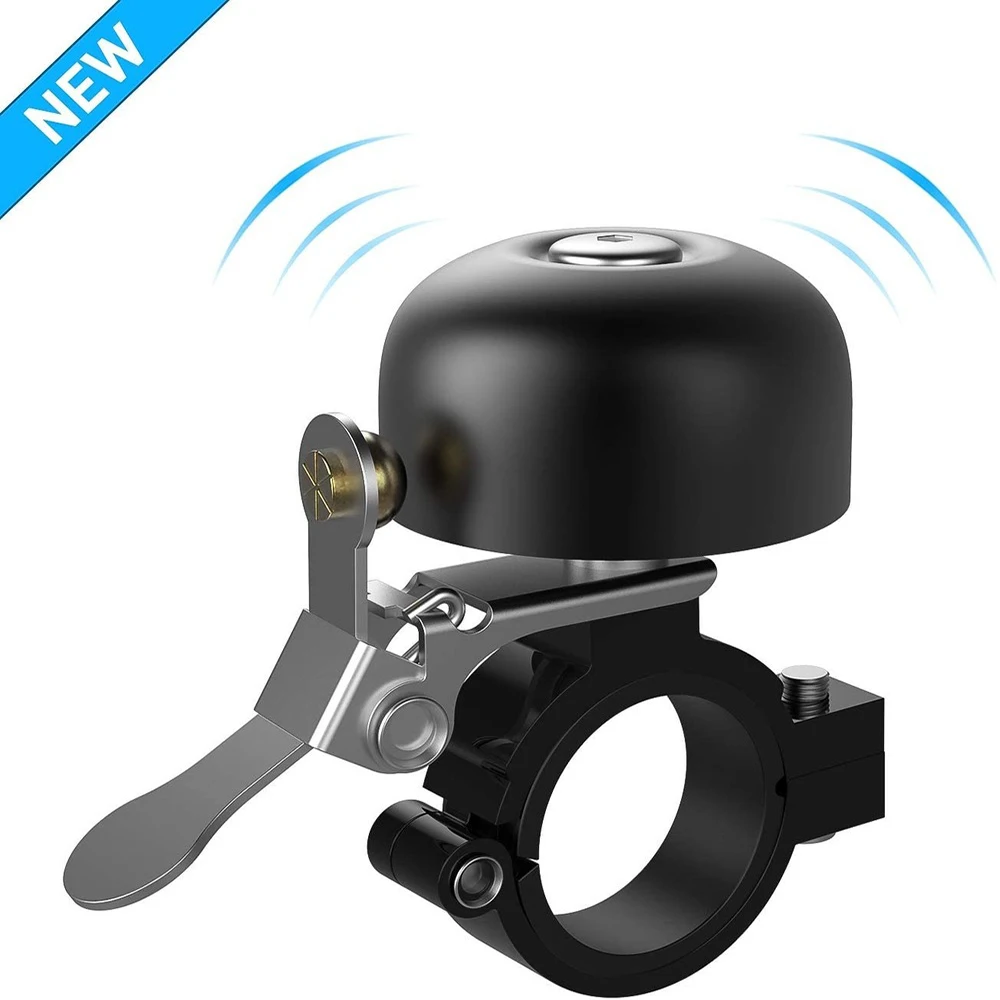 Велосипедный звонок медный для велосипеда Ретро стиль громкий четкий звук мини