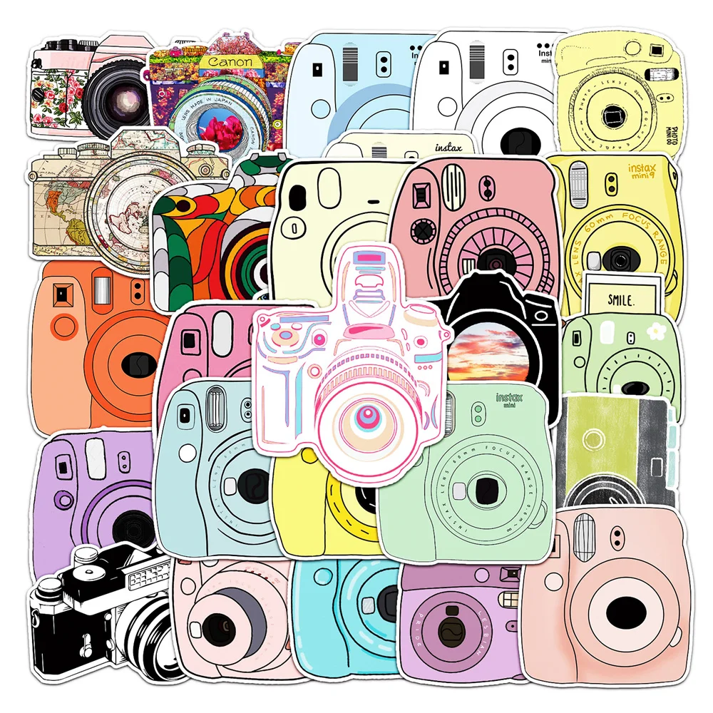 50pcs Vintage Stickers For Stationery Computer Laptop Adesivos Craft  Supplies Scrapbooking Material Custom Retro 90s Stickers