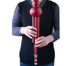 D-ключ cucurbit свисток имитация дерева зерна китайского народного материала китайский профессиональный музыкальный инструмент флейта