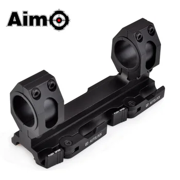 

Aim-O Airsoft Scope QD Mount Auto Lock 25.4mm-30mm Ring Base For Tactical Riflescope Red Dot Softair Telescope Hunting Optics
