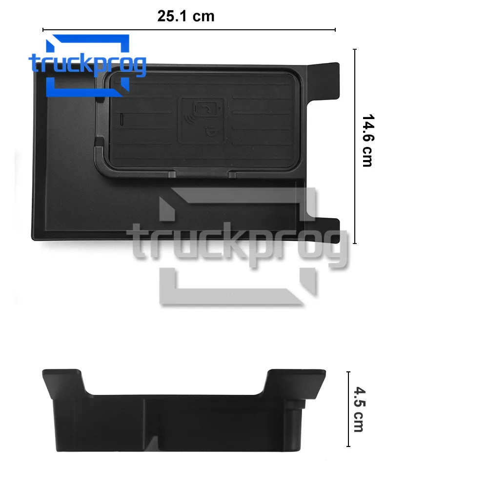 TruckProg, беспроводное автомобильное зарядное устройство для телефона, подлокотник, отсек для хранения, быстрая зарядка мобильного телефона для Lexus NX200