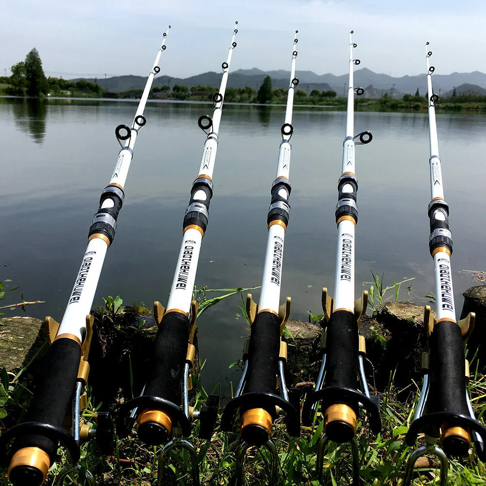 1PCS Carp Fishing Rod 2.1M -3.6M Feeder Hard FRP Carbon Fiber Telescopic Fishing Rod Fishing Pole Fishing Tackle Accessories