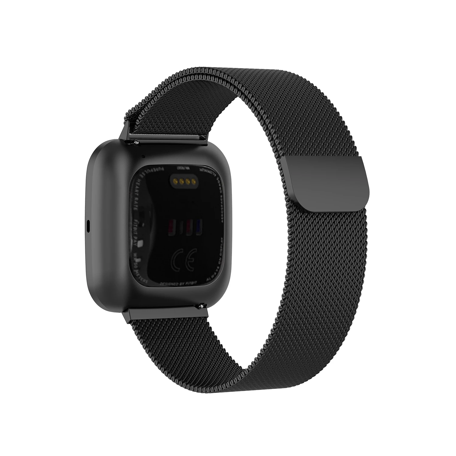 FIFATA металлический браслет из нержавеющей стали Milanse для Fitbit Versa/Versa Lite/Versa 2 Смарт Браслет сменная часть