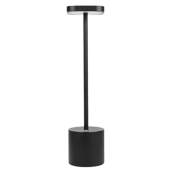 

Smart Table Lamp USB Charging Desk Lamp Eye Protection Student Bedroom LED Waterproof Table Lamp Black