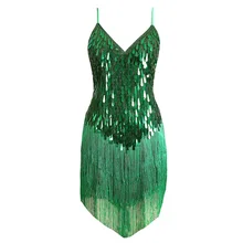 Танцевальные костюмы с кисточками для женщин, для бара, ночного клуба, для женщин, DJ, певица, танцор, капля воды, блестящая танцевальная одежда с бахромой