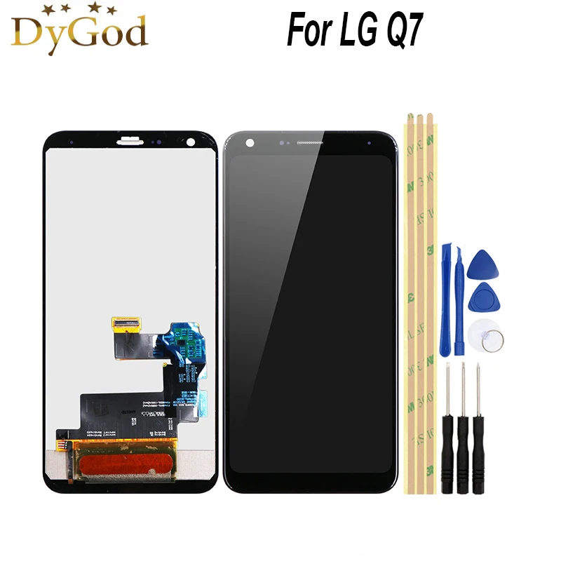 ЖК дисплей и сенсорный экран для LG Q7 X210 X210DS 5 дюйма с дигитайзером в сборе Замена