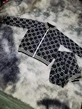 Manteau à fermeture éclair pour enfant, ensemble deux pièces, veste tendance, nouvelle collection hiver 2021 