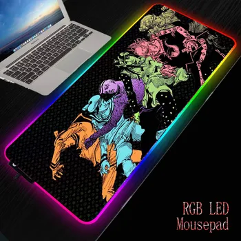 

MRGBEST Gaming Mouse Pad Computer Gamer Mousepad Large Game Rubber No-slip Mouse Mat Anime Jojo Bizarre Adventures Mause Pad