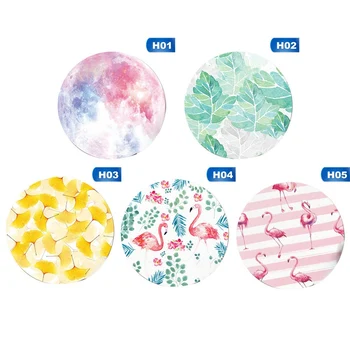 

Round Cartoon Table Mat Office Desk Mat Office Desk Accessories School Supplies Office Desk High Quality Mouse Mats Tool 5 color