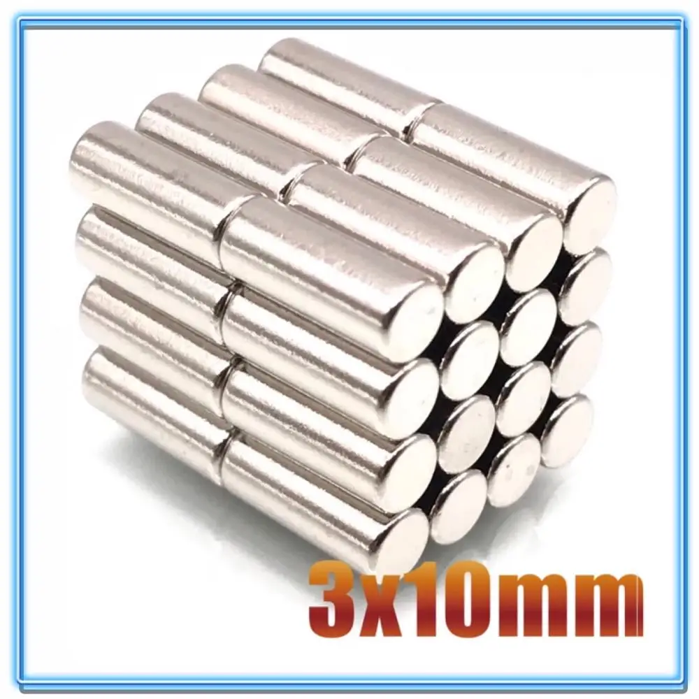 100~500pcs N35 kolo magnetem 3x1 3x1.5 3x2 3x4 3x5 3x10 neodym magnetem trvalý ndfeb super silná sytý magnety 3*1 3*2