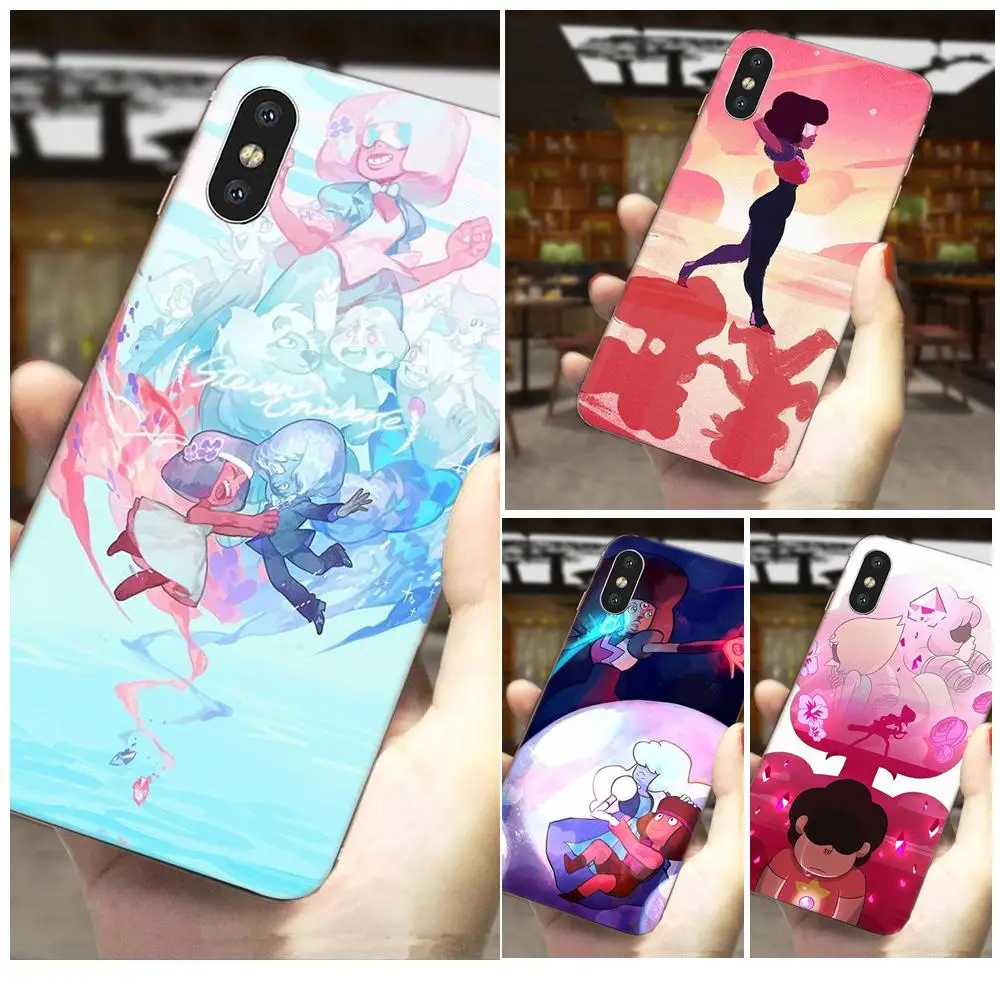 Мягкий чехол из ТПУ Steven Universe для Xiaomi CC9 CC9E Mi 3 4 4i 5 5S 6 6X 8 9 SE Play Plus Pro Lite A1 Mix 2 Note |