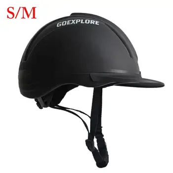 

Riding Helmet Breathable Lightweight Safety Hat Low Profile Horse Riding Helmet For Adult Children S/M 54-58cm