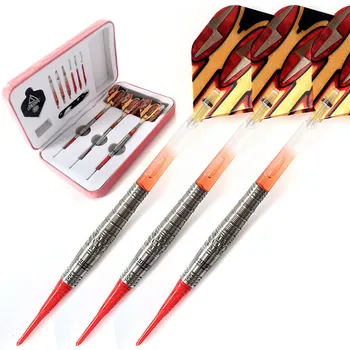 

CUESOUL Fighting Spirit Series 20g Electronics Soft Tungsten Steel Darts For Dartboard Games Red