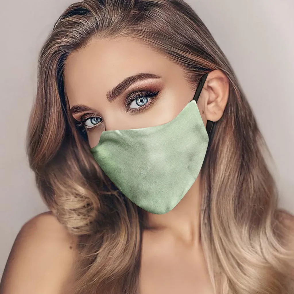 Face Mask Summer For Men And Women Thicken Double-deck Sunscreen And Dustproof Silk Mask Mascarilla Proof Mascarillas Proteccion